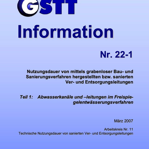 GSTT Information Nr. 22 Teil 1