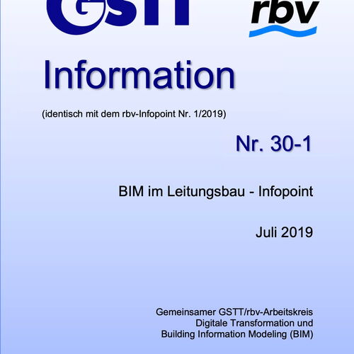 GSTT Information Nr. 30-1