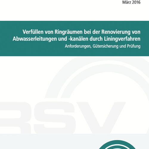 RSV-Merkblatt 3.2 – Verfüllen von Ringräumen
