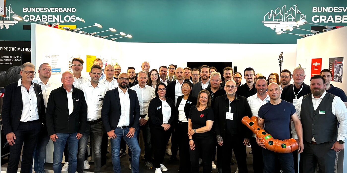 IFAT Gruppenbild BGT-Gemeinschaftsstand