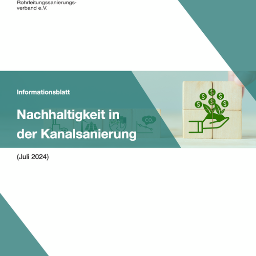 RSV-Informationsblatt – Nachhaltigkeit in der Kanalsanierung