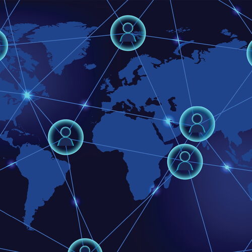 Symbol für Netzwerk