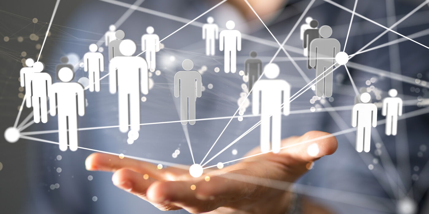 Netzwerk für Jobsuche