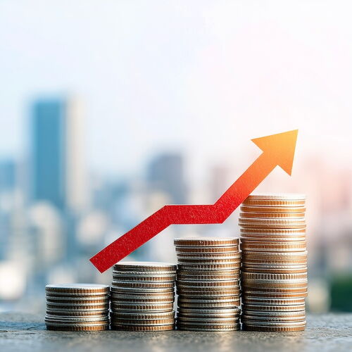 Symbol für steigende Preise