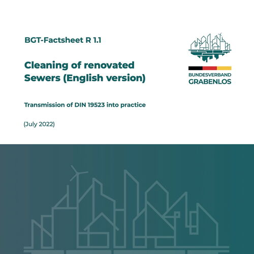 BGT-Factsheet R 1.1 – Cleaning of renovated Sewers (English version)