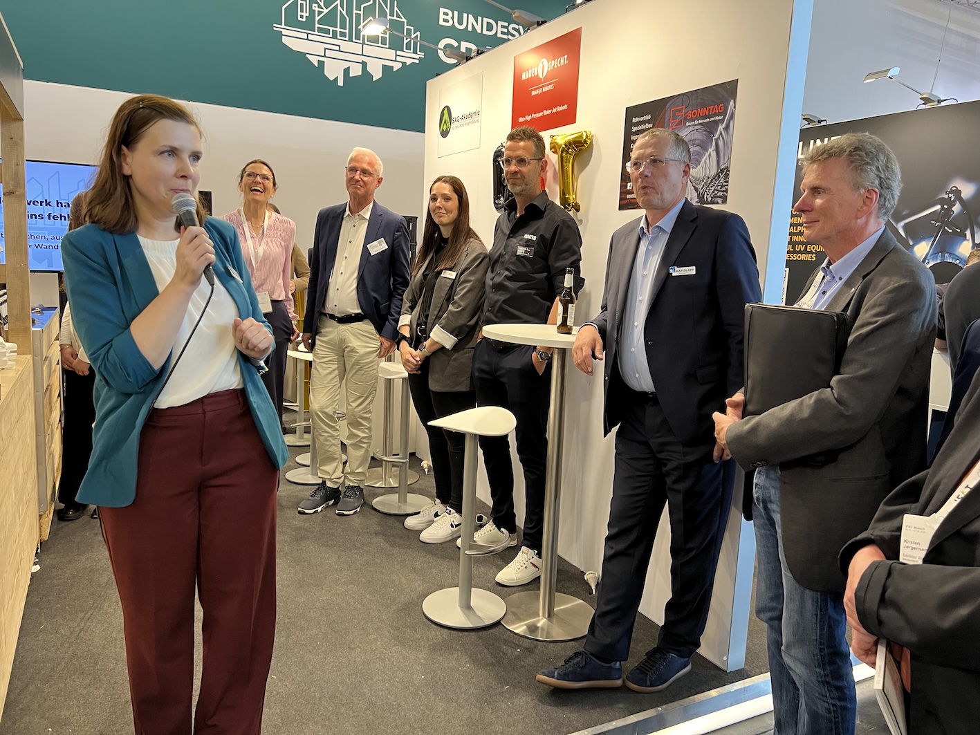BGT-Vorstand und Geschäftsstelle auf IFAT 2026