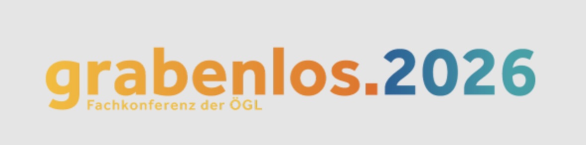 Banner der Veranstaltung grabenlos.2026 vom ÖGL
