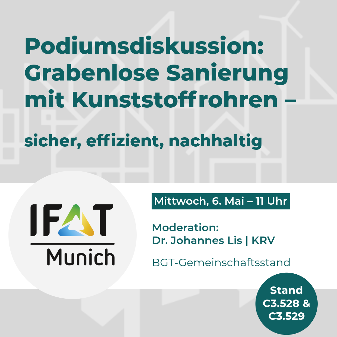 Vortrag bei der IFAT in München